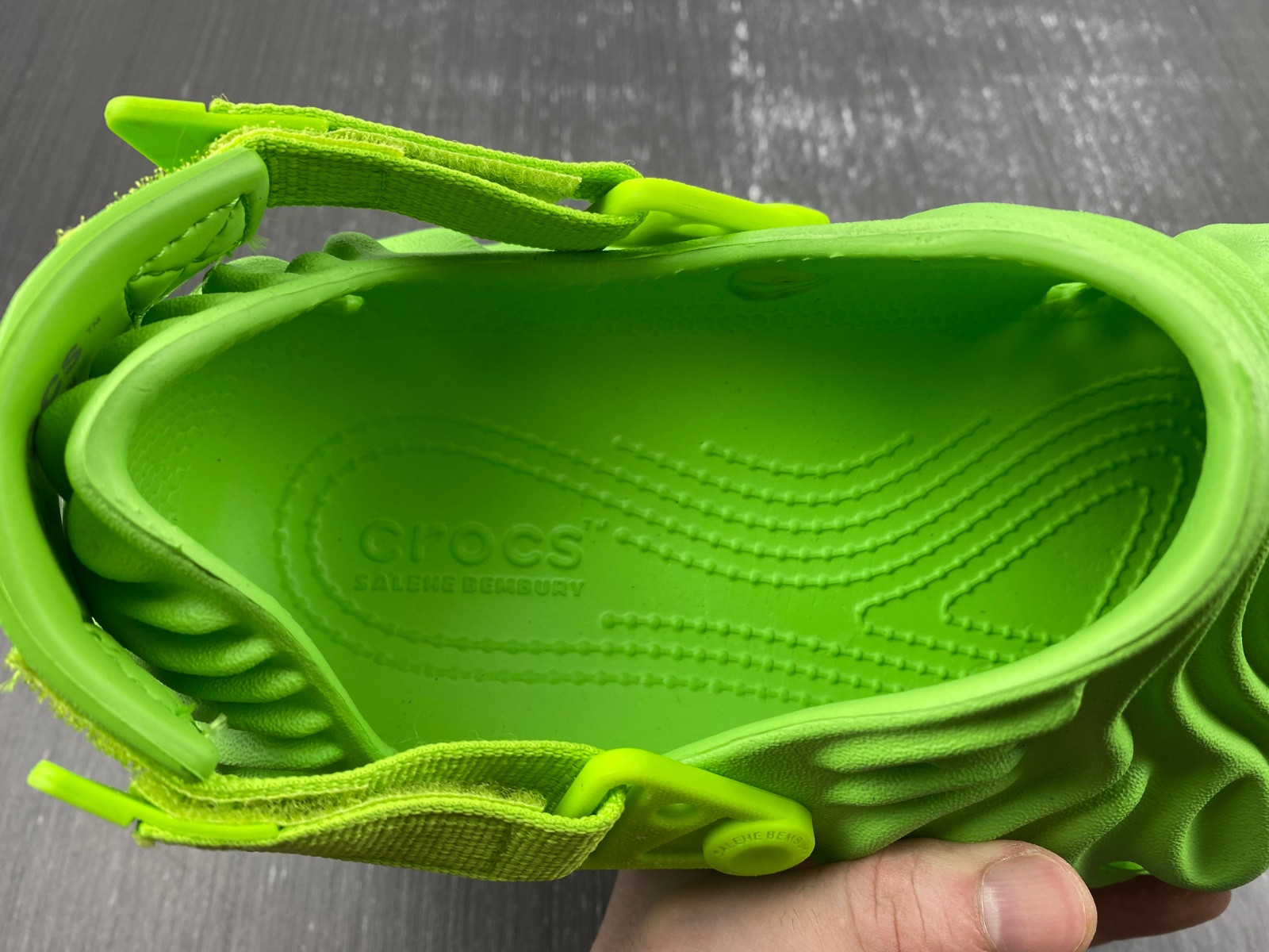 Cr*0*s pollex clog by salehe bembury crocodile 207393-30t