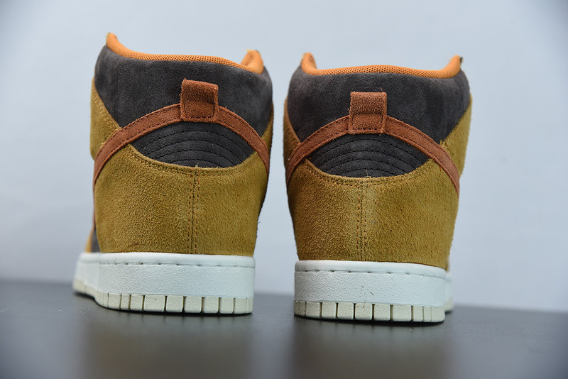 nike dunk high “dark curry” dd1401-200