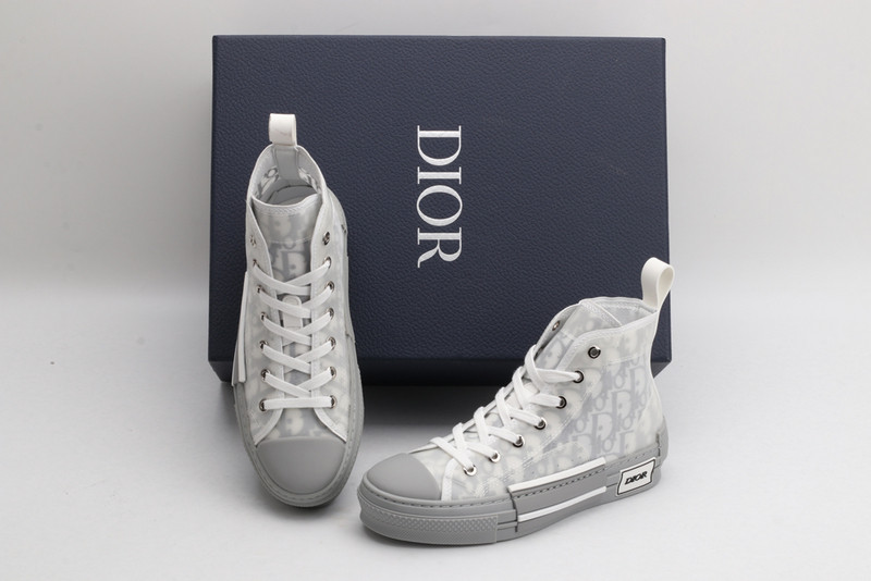 dio* b23 oblique high-top sneaker
