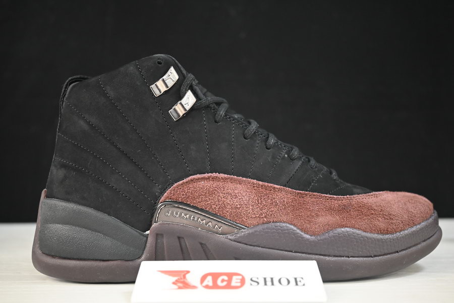 a ma maniére x air jordan 12 “black” dv6989-001