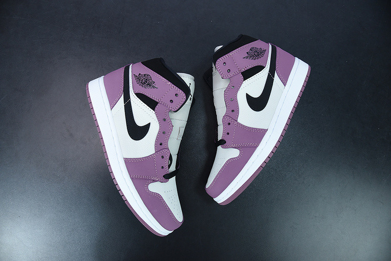 air jordan 1 mid se light mulberry dc7267-500