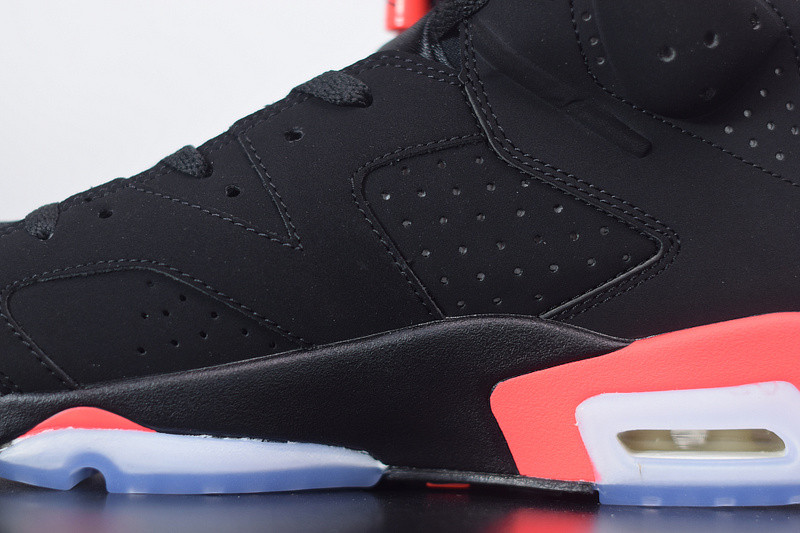 air jordan 6 vi retro og black infrared 2019 384664-060