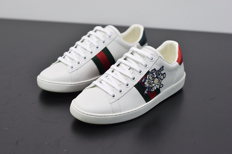 g*u*i ace embroidered low-top sneaker