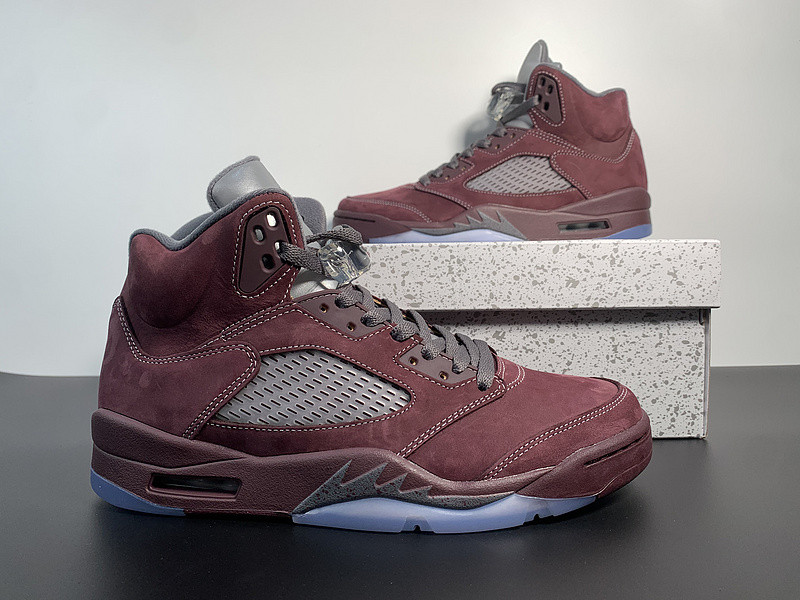 air jordan 5 "burgundy" dz4131-600