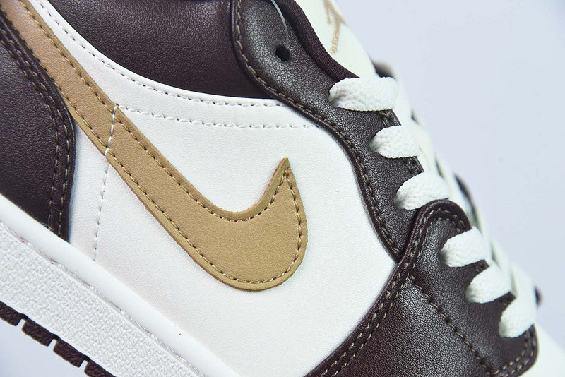 air jordan 1 low sail brown dc0774-200