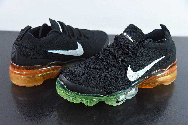nike air vapormax 2023 flyknit “black/multi sole” dv1678-014