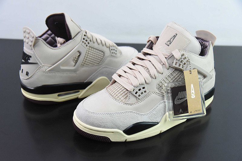 A Ma Maniere x Air Jordan 4 Fossil Stone FZ4810-200