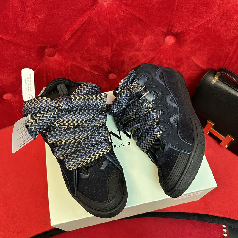 lanvin curb sneaker