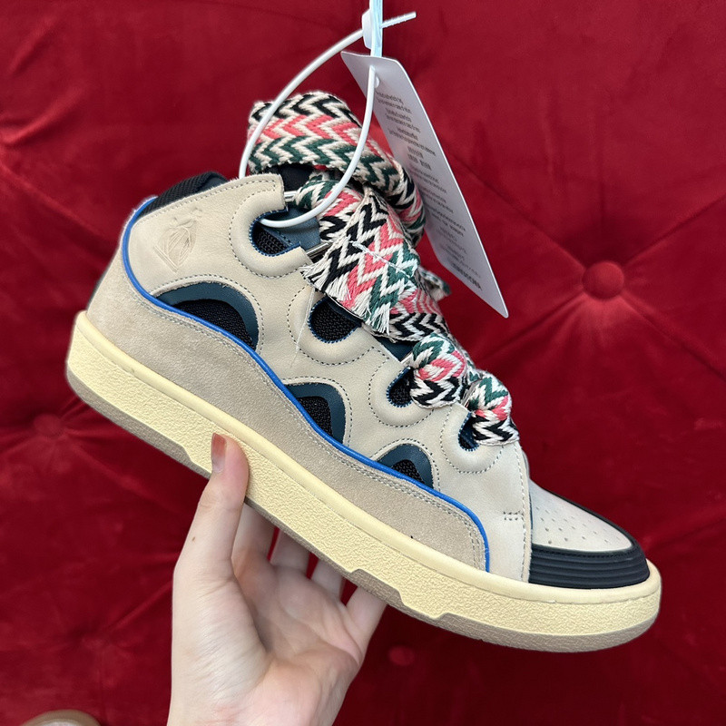 lanvin curb sneaker