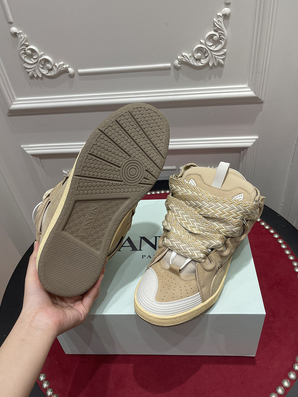 lanvin curb sneaker