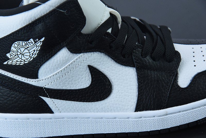 air jordan 1 mid split black white (w) dr0501-101