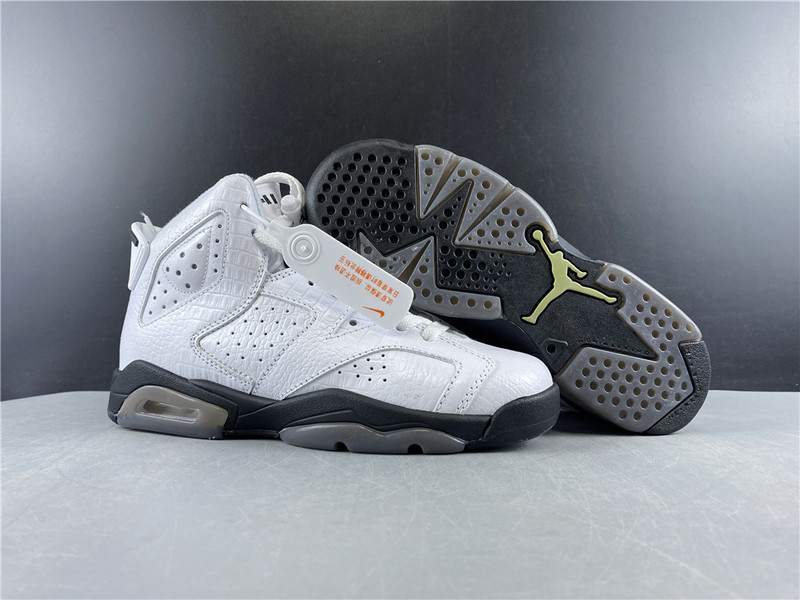 air jordan 6 gs alligator 384665-110