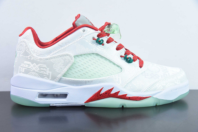 clot x air jordan 5 low “white silk” 1551183