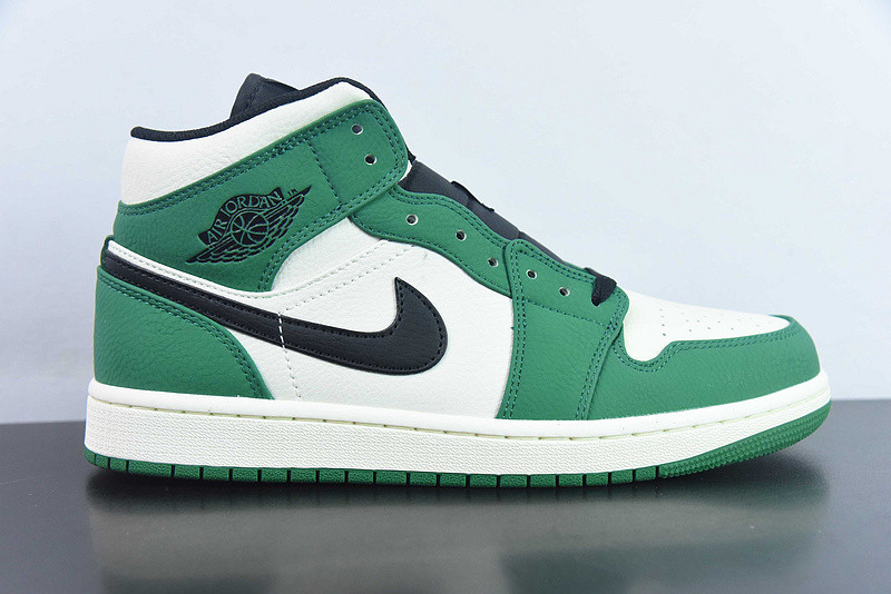 air jordan 1 mid se "pine green" 852542-301