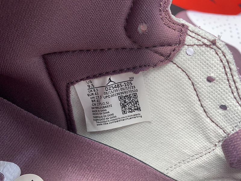 air jordan 1 retro high og “sky j mauve” dz5485-105