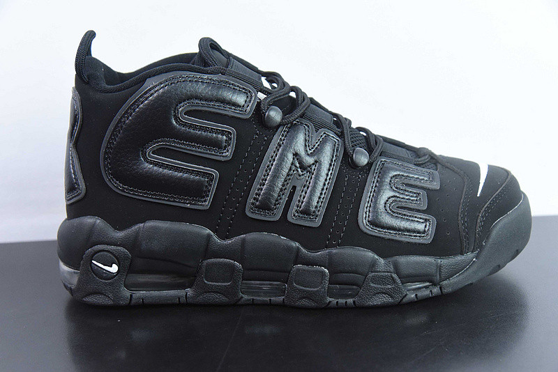Nike x Supreme Air More Uptempo ''Black'' 902290-001