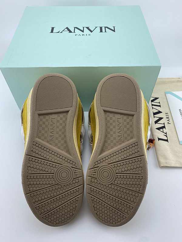 lanvin curb sneaker