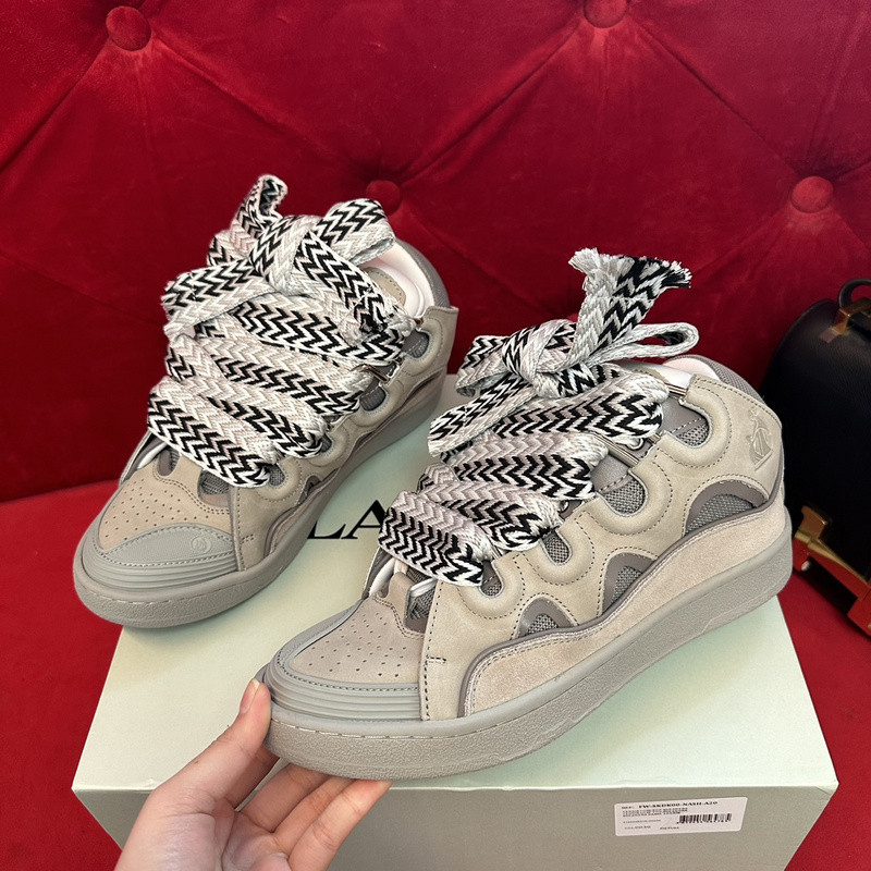 lanvin curb sneaker