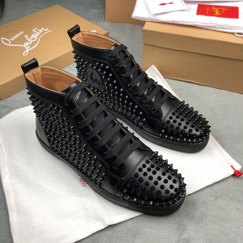 chian louin high top sneaker