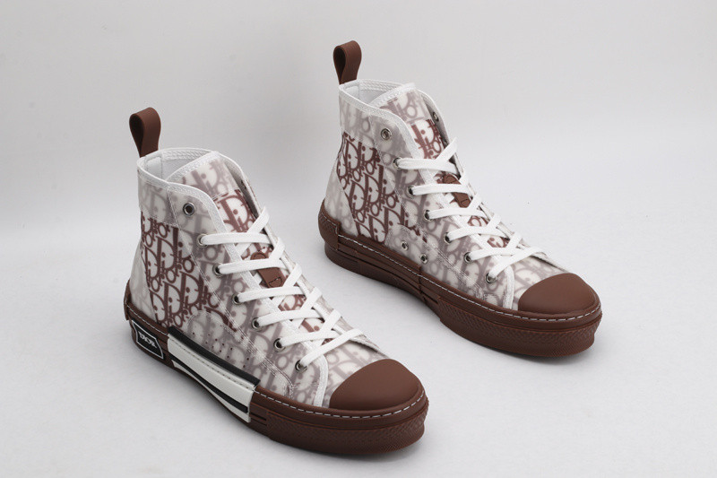 dio* b23 oblique high-top sneaker