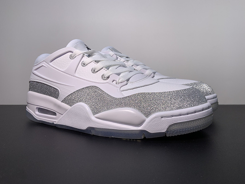 nigel sylvester x air jordan 4 rm white hq3441-111