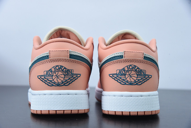 air jordan 1 low “light madder root” dc0774-800