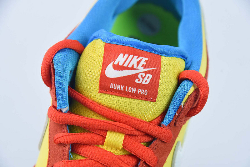 nike sb dunk low pro bart simpson bq6817-602