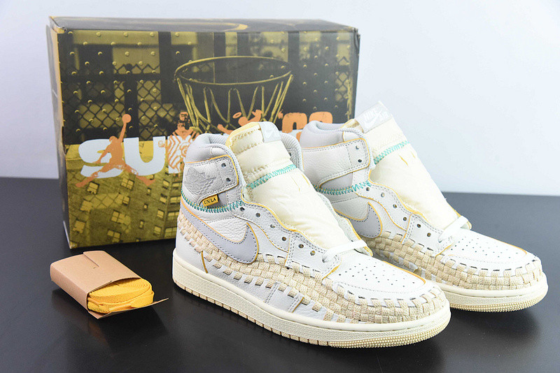 union x air jordan 1 high og woven fd2565-100