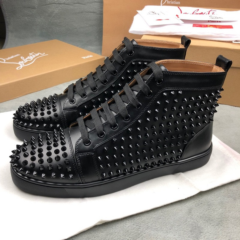 chian louin high top sneaker