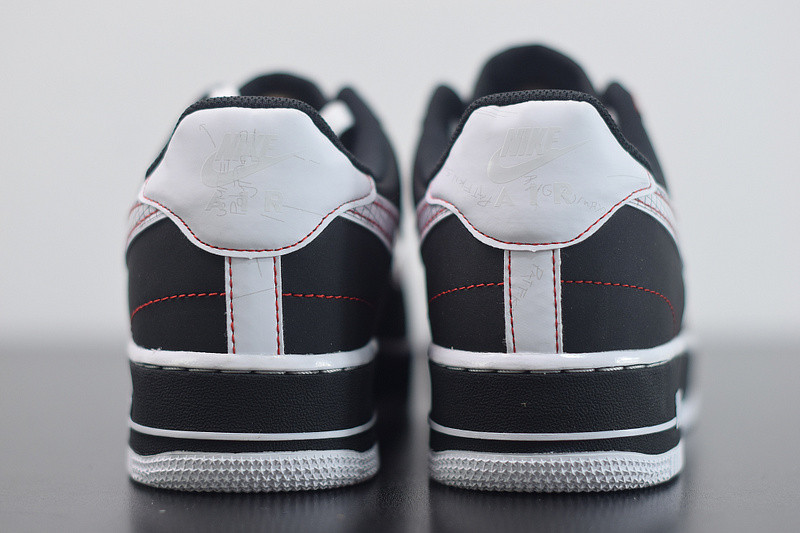 nike air force 1 low crimson exposed stitching cu6646-001