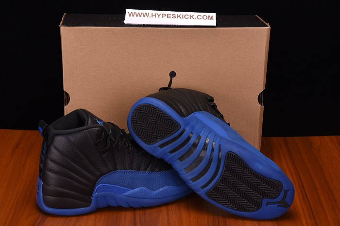 AIR JORDAN 12 BLACK GAME ROYAL 130690-014