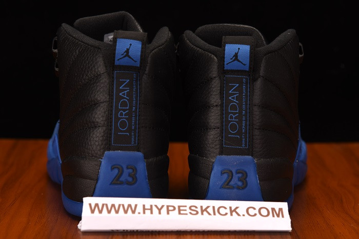 AIR JORDAN 12 BLACK GAME ROYAL 130690-014