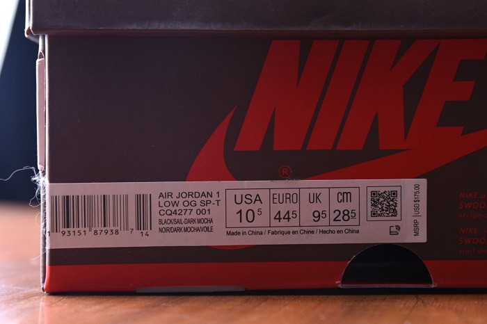 air jordan 1 retro high travis scott low dark mocha cq4277-001