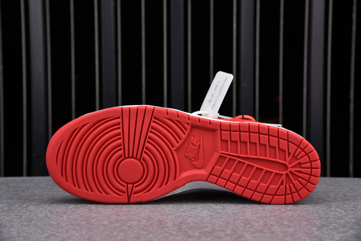 Nike Dunk Low Off-White University Red