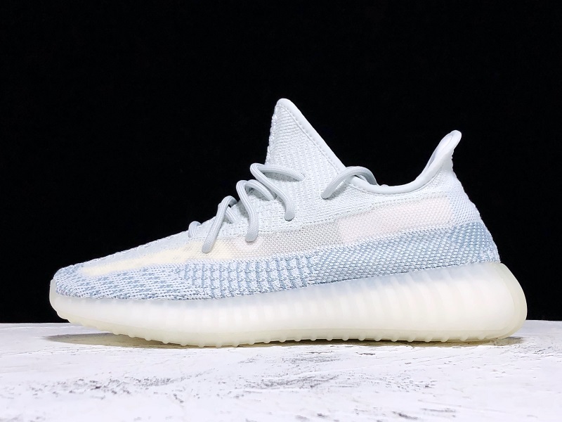 ad*s Y**zy boost 350 v2 cloud white (non-reflective)