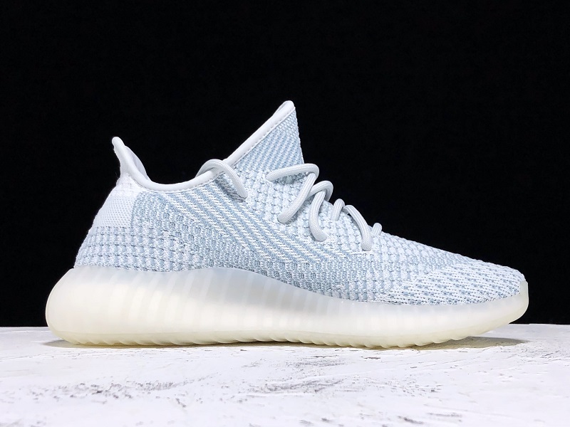 ad*s Y**zy boost 350 v2 cloud white (non-reflective)