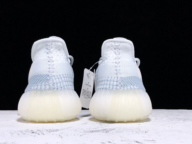 ad*s Y**zy boost 350 v2 cloud white (non-reflective)