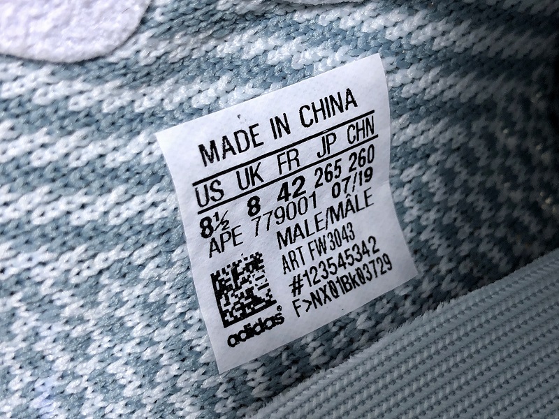 ad*s Y**zy boost 350 v2 cloud white (non-reflective)