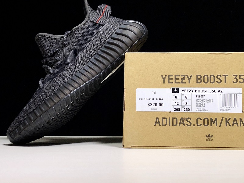 ad*s Y**zy boost 350 v2 static black (reflective)
