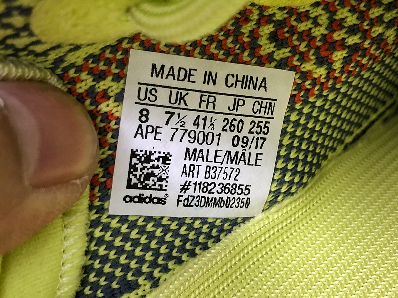 ad*s Y**zy boost 350 v2 semi frozen yellow