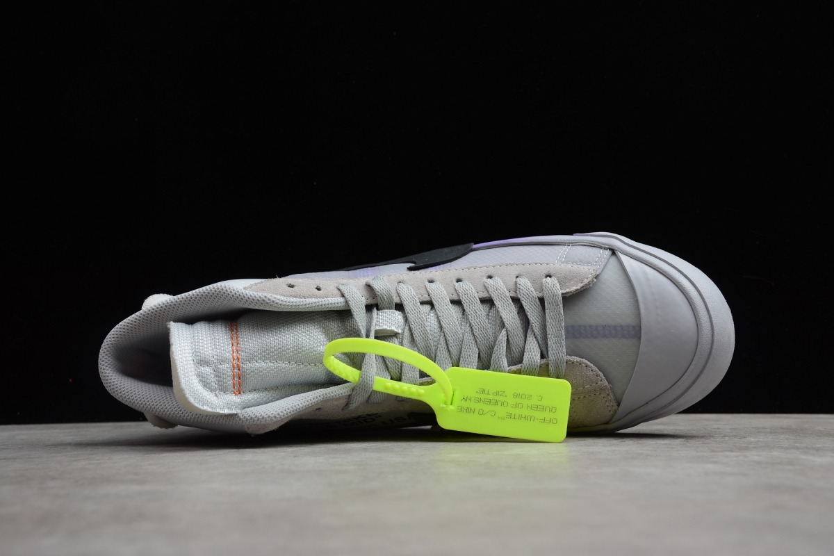 Nike Blazer Mid Off-White Wolf Grey Serena "Queen"