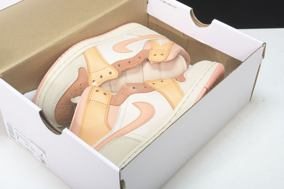 Jordan 1 Mid Apricot Orange (W)