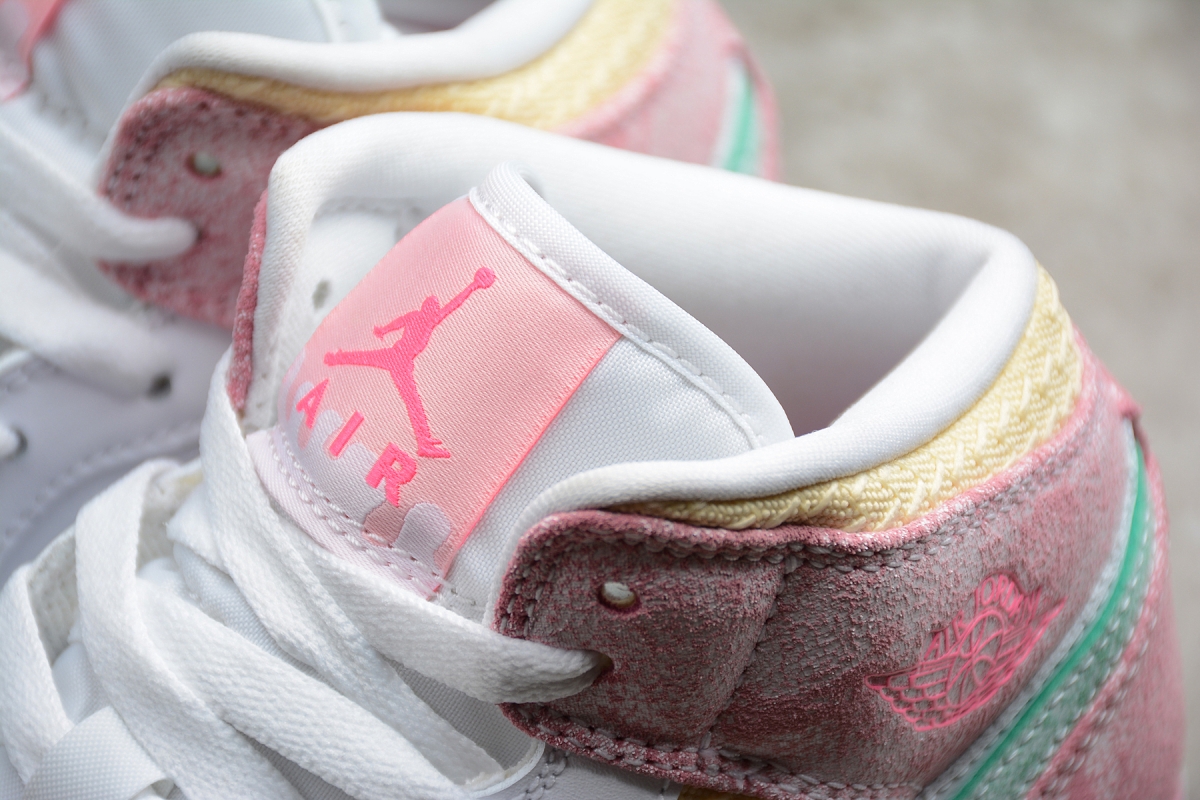 Jordan 1 Mid Paint Drip