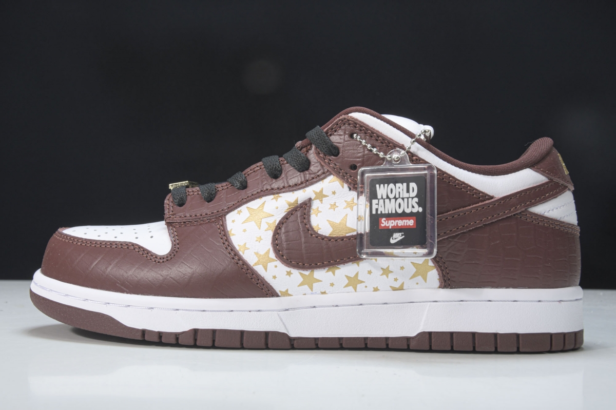 nike sb dunk low S*p*e stars barkroot brown (2021)