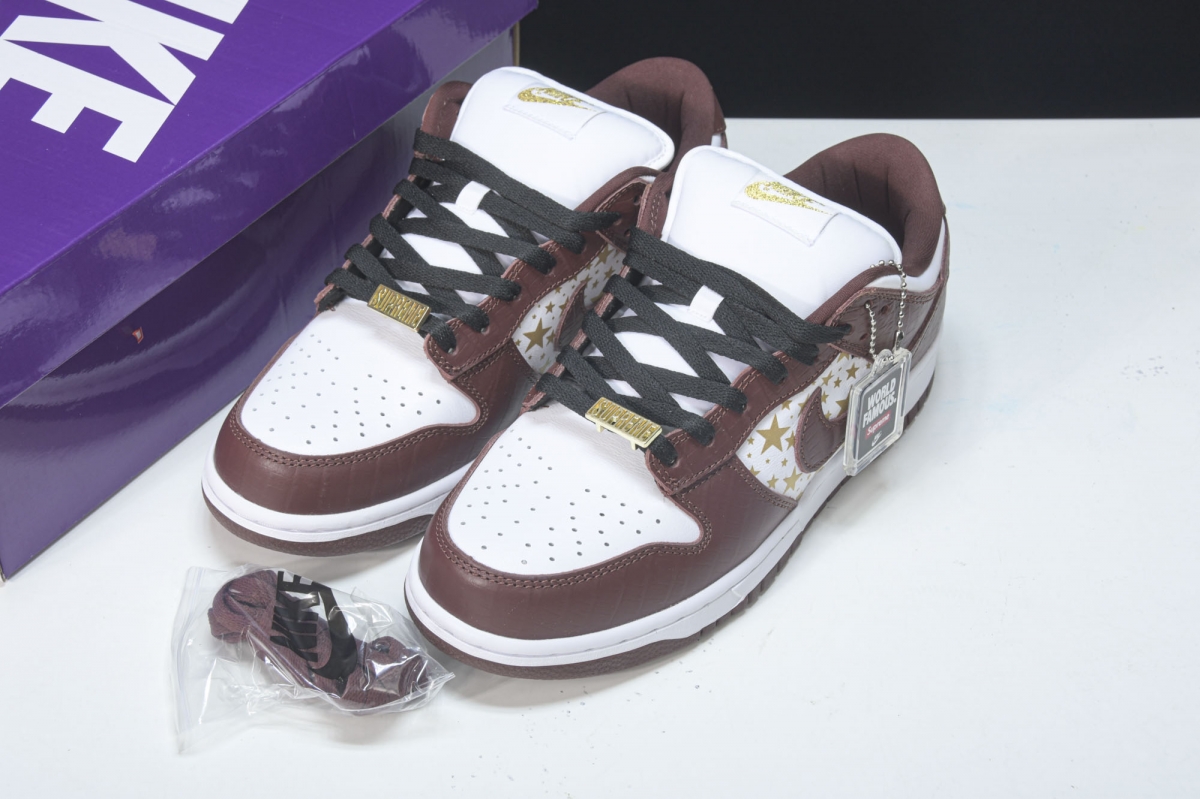nike sb dunk low S*p*e stars barkroot brown (2021)