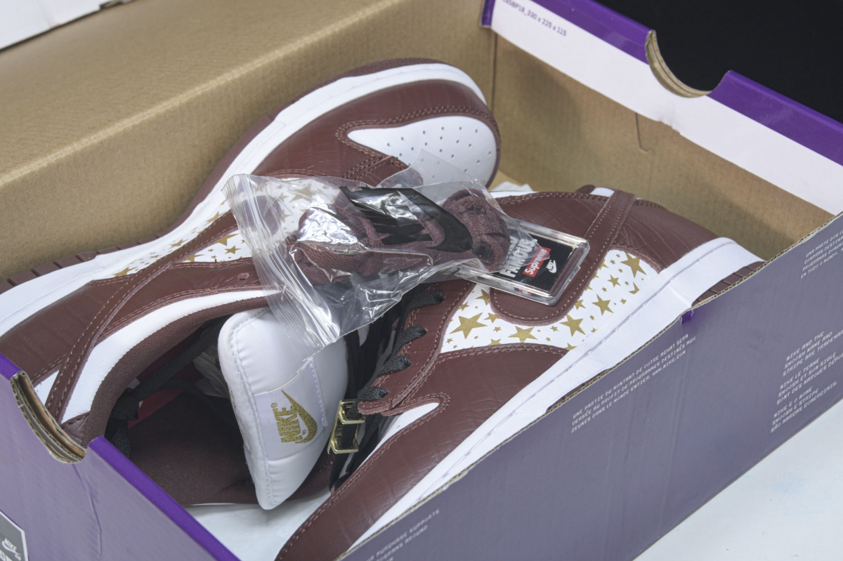 nike sb dunk low S*p*e stars barkroot brown (2021)