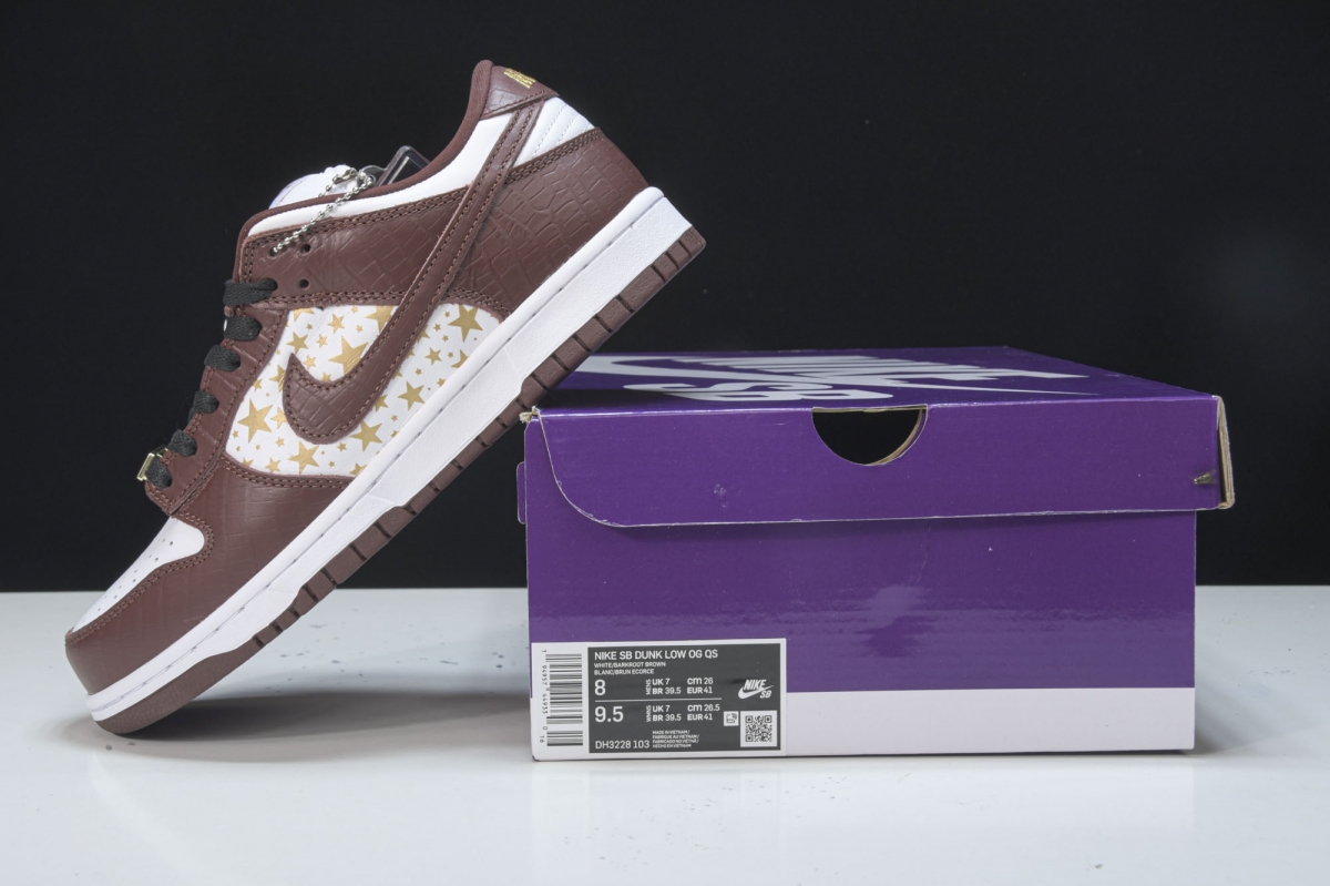 nike sb dunk low S*p*e stars barkroot brown (2021)