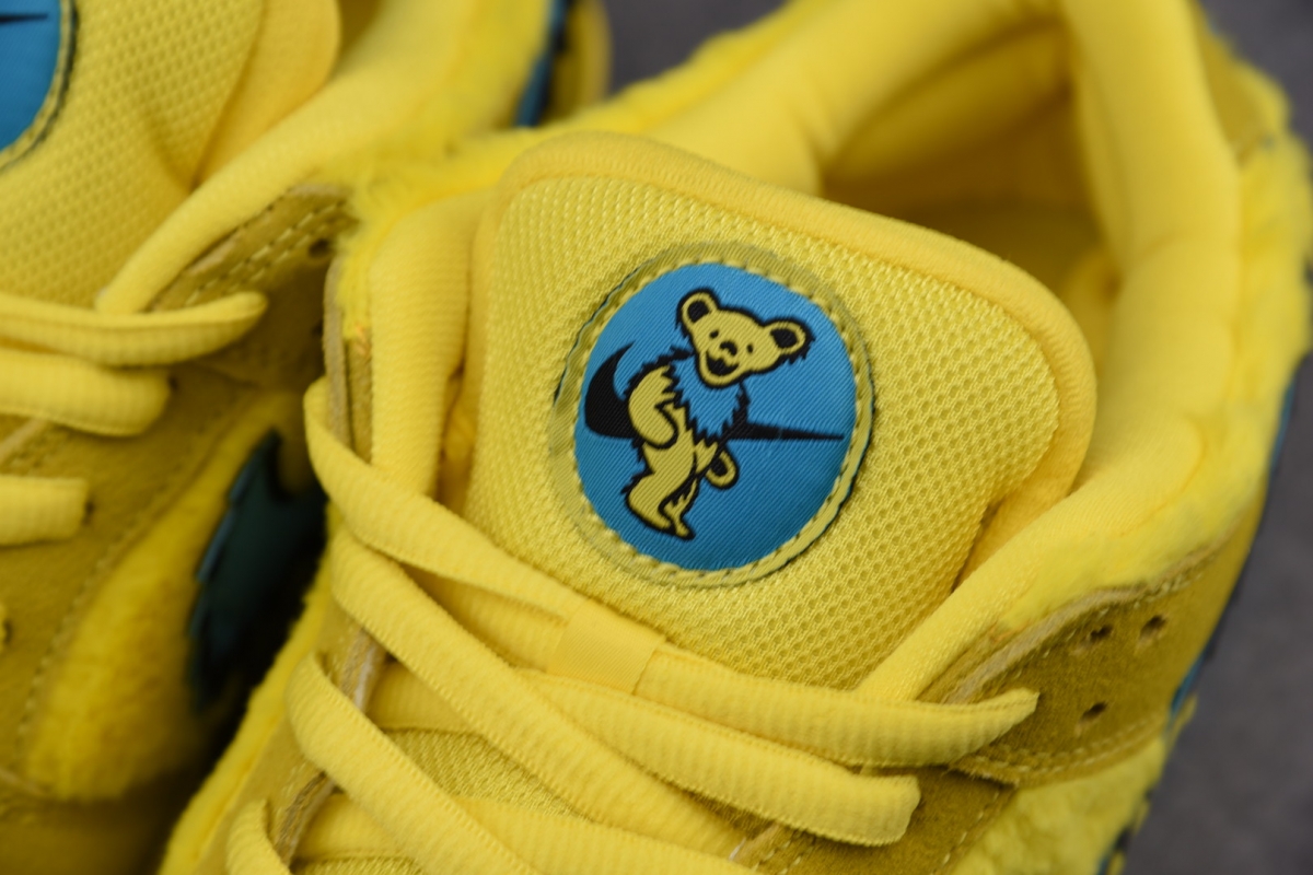 Nike SB Dunk Low Grateful Dead Bears Opti Yellow