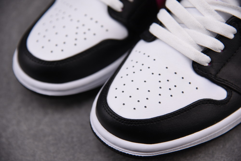 Jordan 1 Low Black Active Fuchsia Cyber