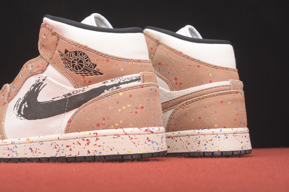Jordan 1 Mid SE Brushstroke